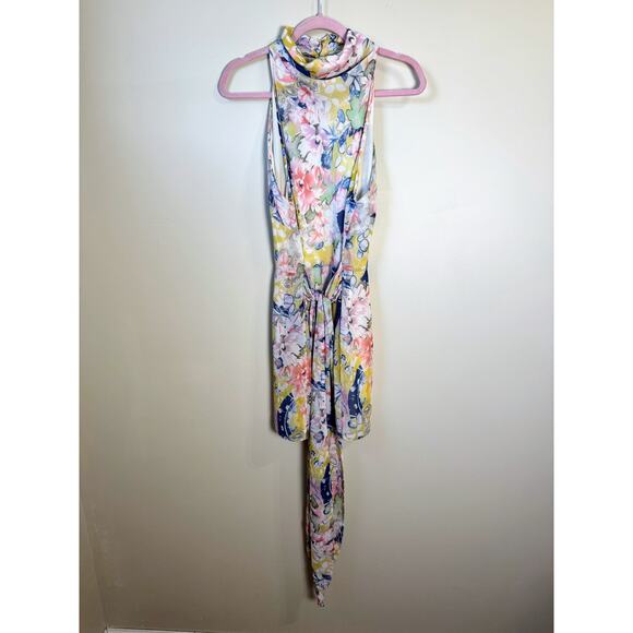 NEW NWT Amanda Uprichard Sandrine Mini Dress in Polaris Size XL - Picture 3 of 9